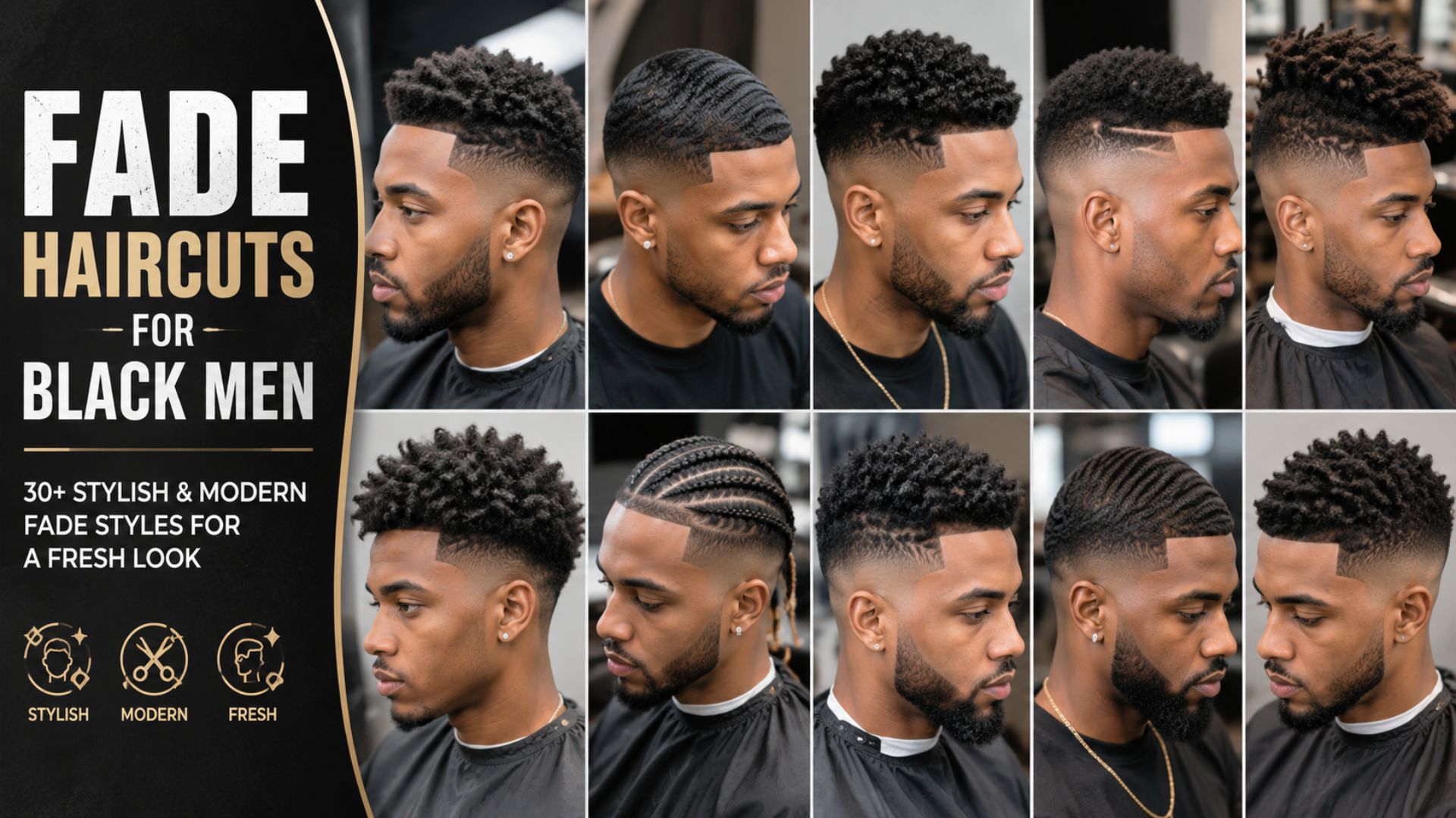Fade Haircuts for Black Men