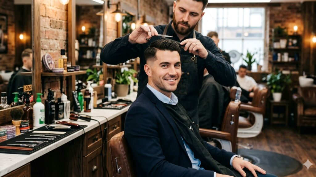 professional men’s haircuts