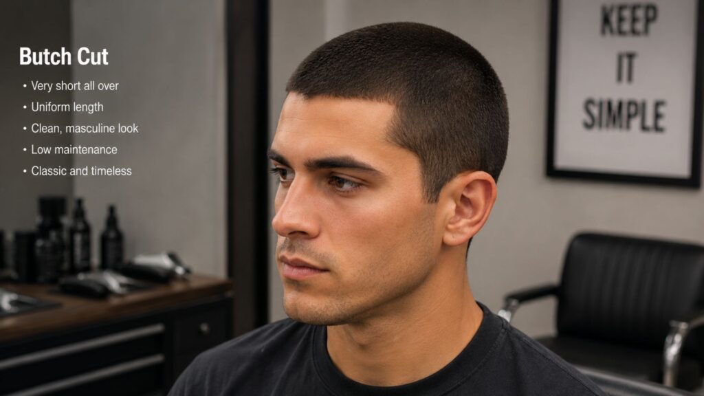 Buzz Cut Men