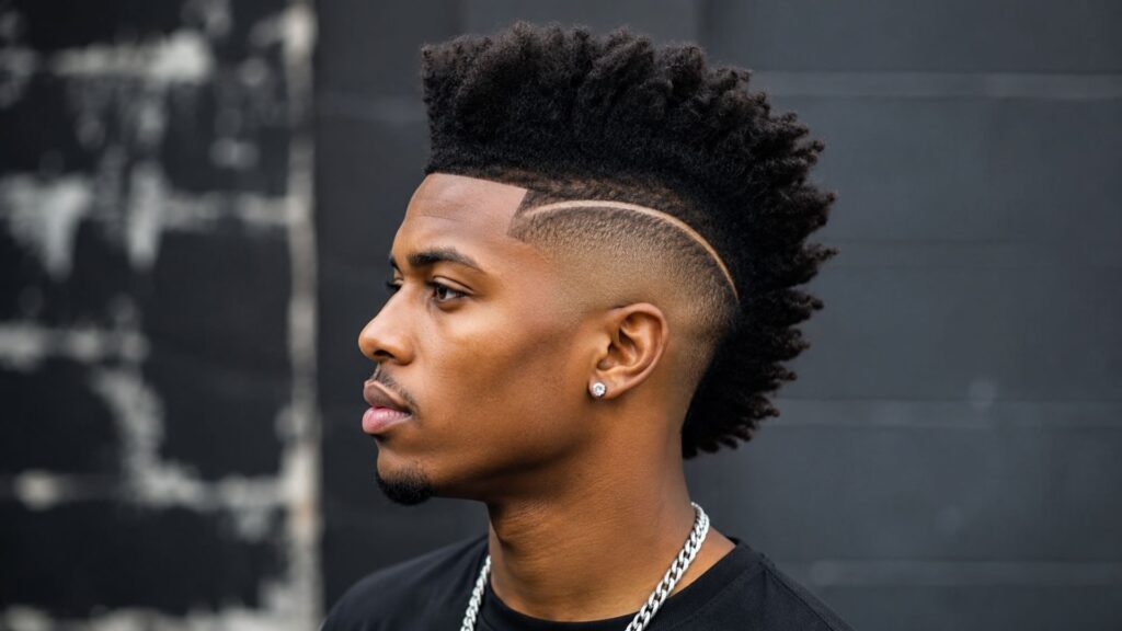 high top fade