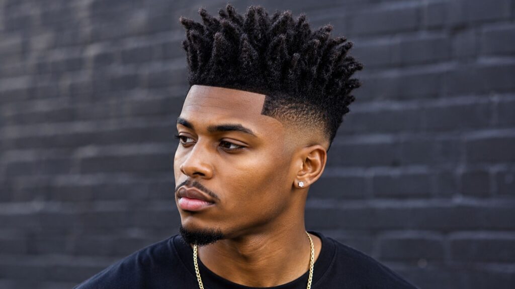 high top fade