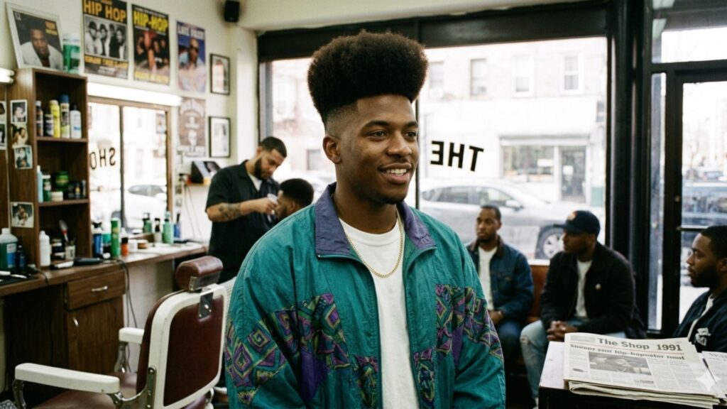 high top fade