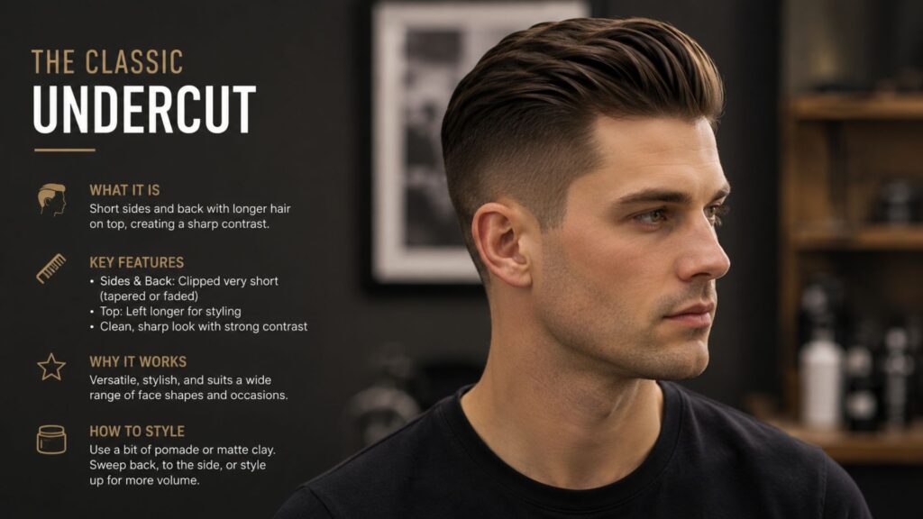 undercut fade