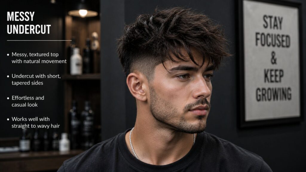 undercut fade