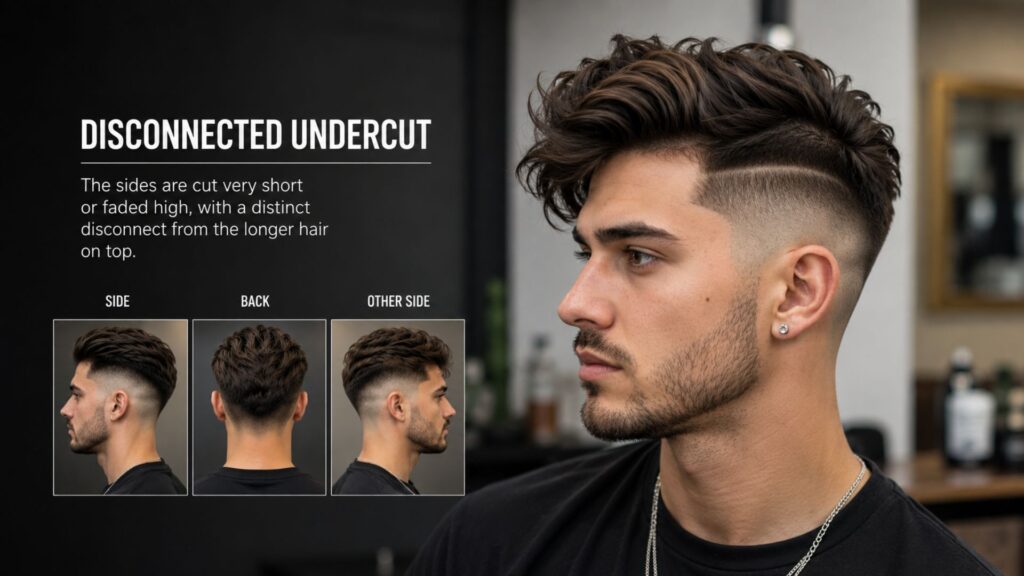 undercut fade