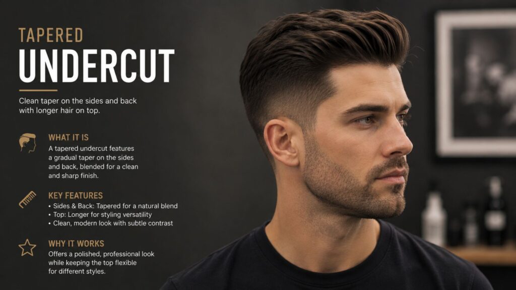 undercut fade