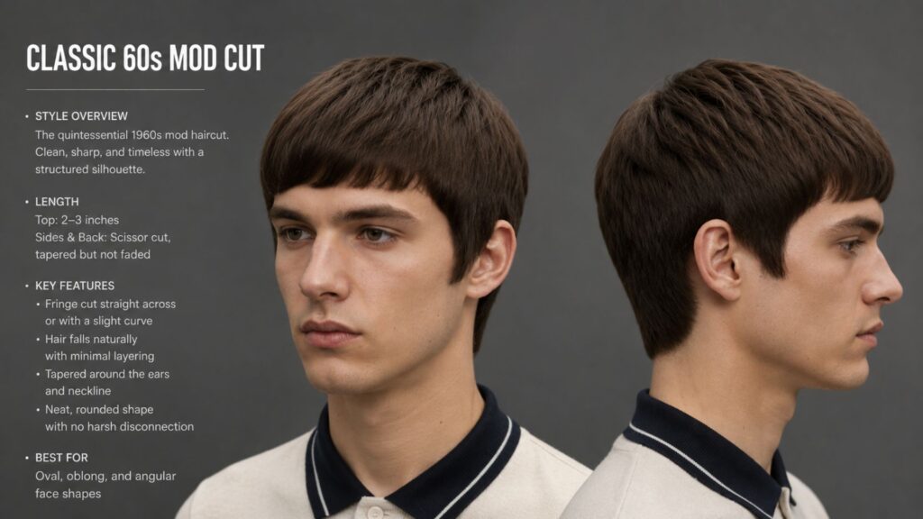 mod haircut men