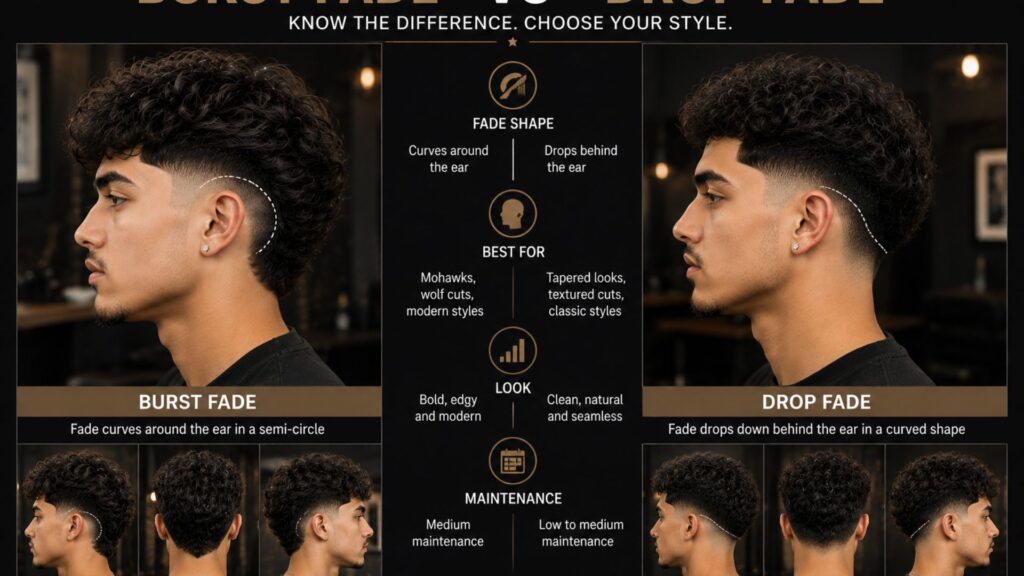 burst fade haircut