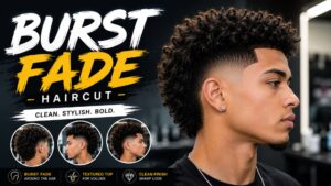 burst fade haircut