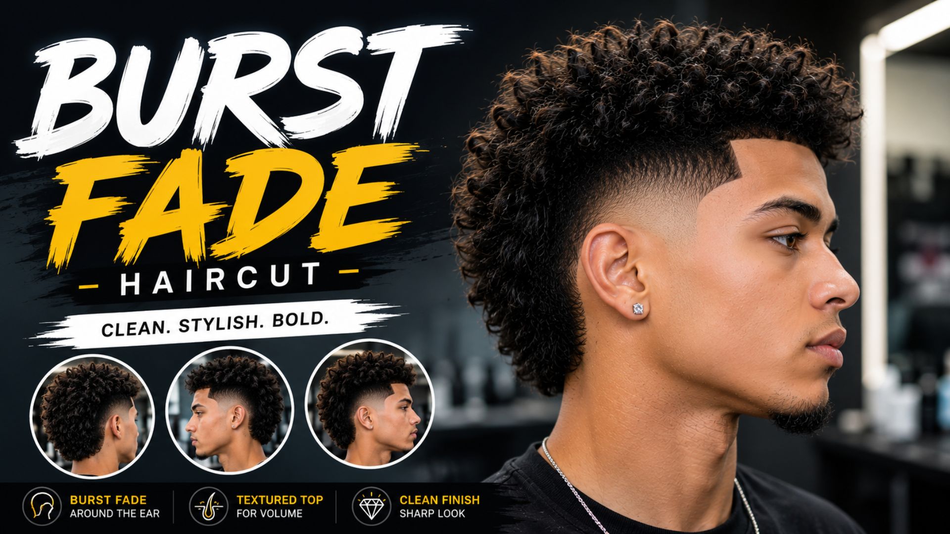 burst fade haircut