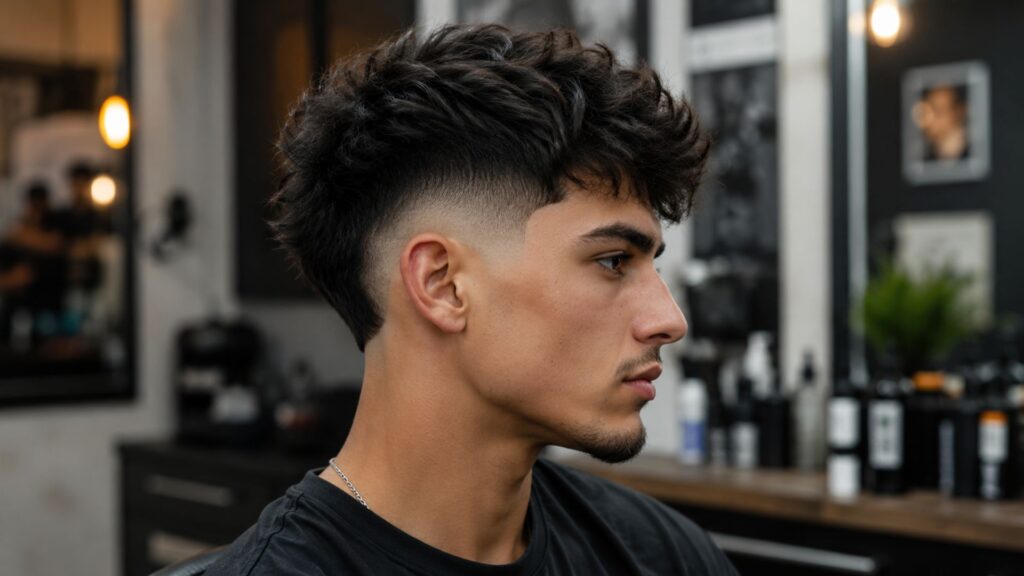 burst fade haircut