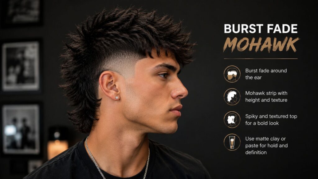 burst fade haircut