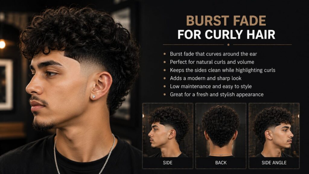 burst fade haircut