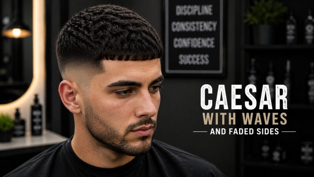 caesar haircut men