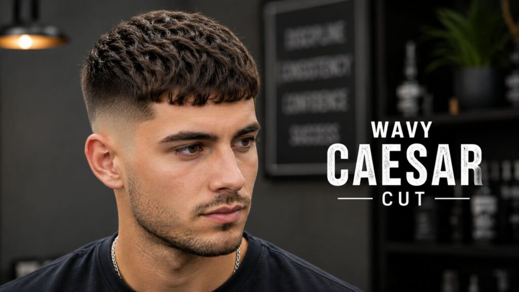 caesar haircut men