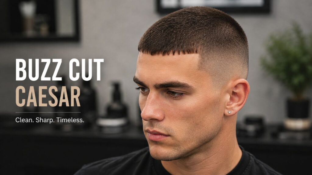 caesar haircut men
