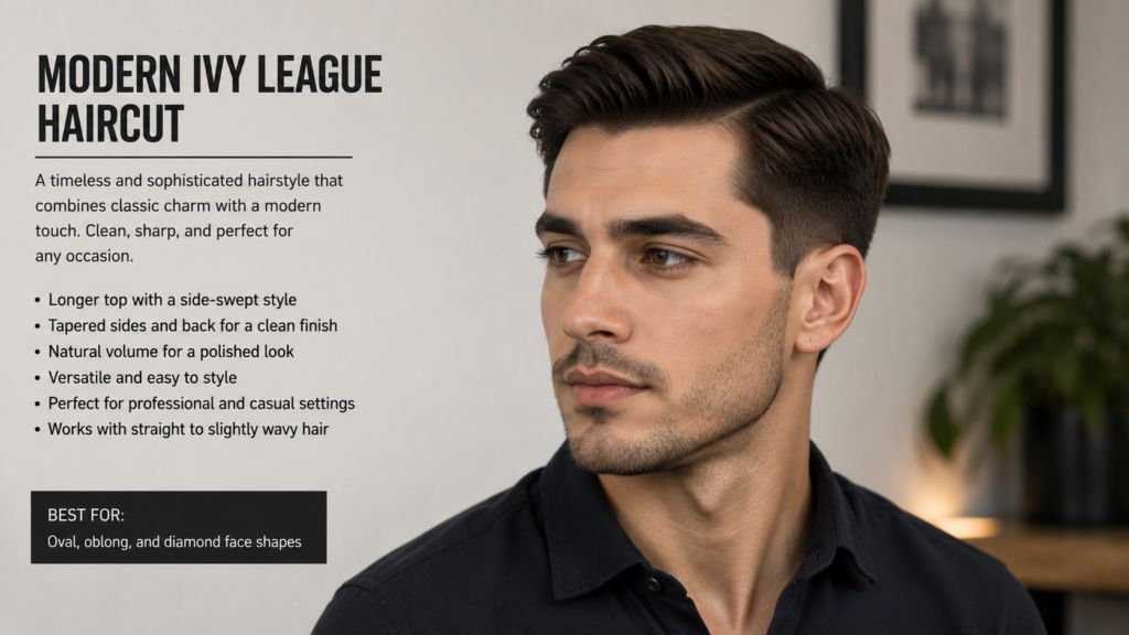Ivy league haircut
