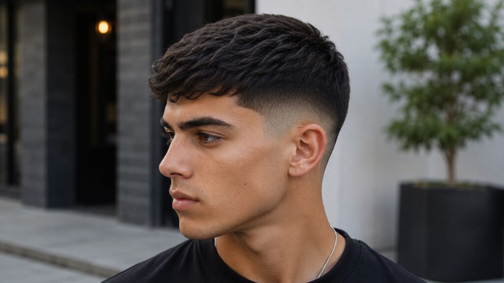 mid fade haircut