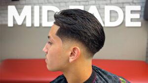 mid fade haircut