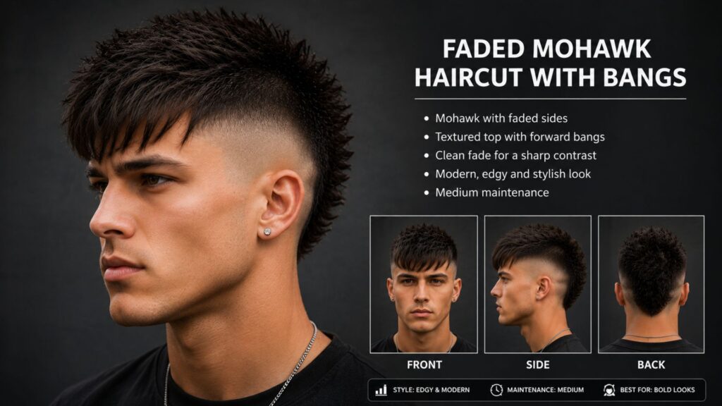 mohawk fade