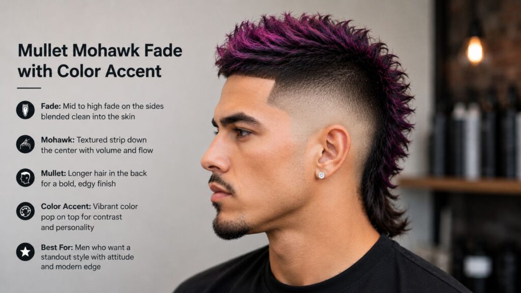 mohawk fade