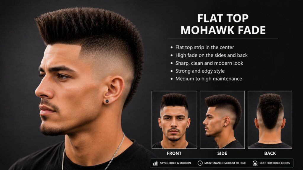 mohawk fade