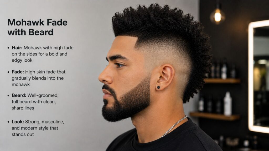 mohawk fade