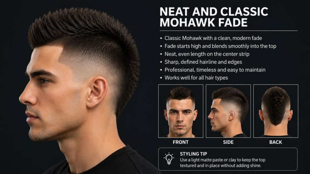 mohawk fade