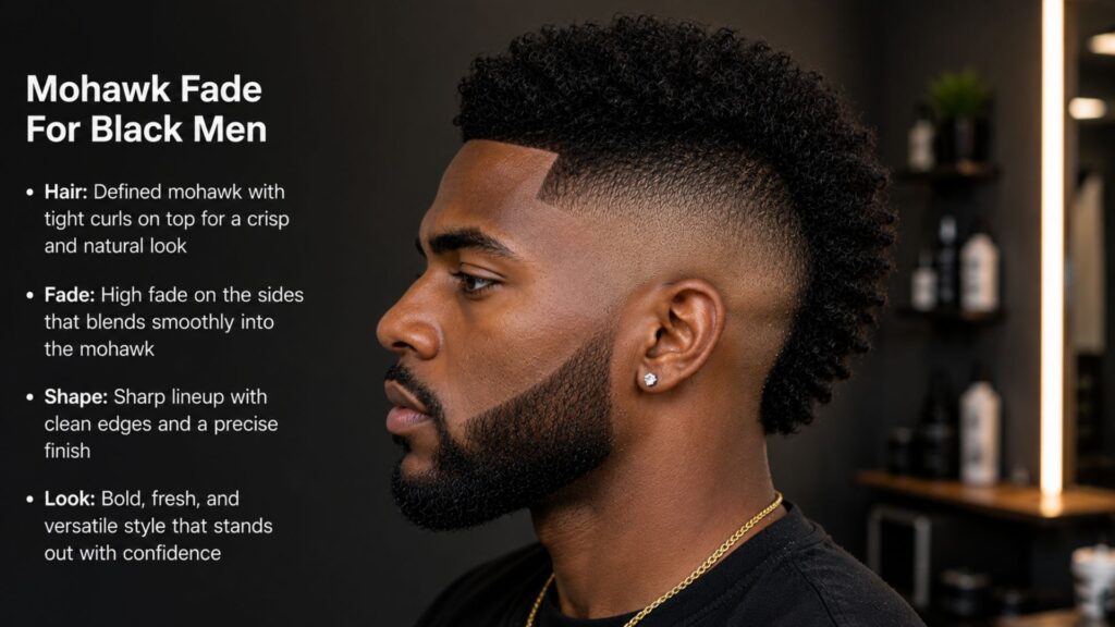 mohawk fade