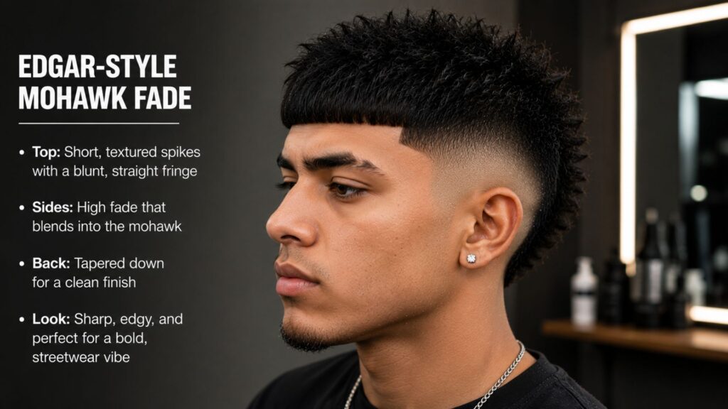 mohawk fade