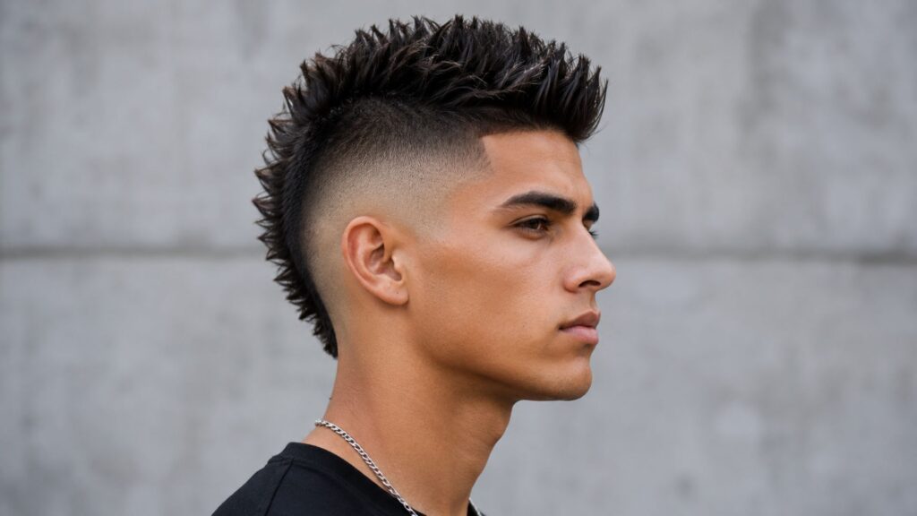 mohawk fade
