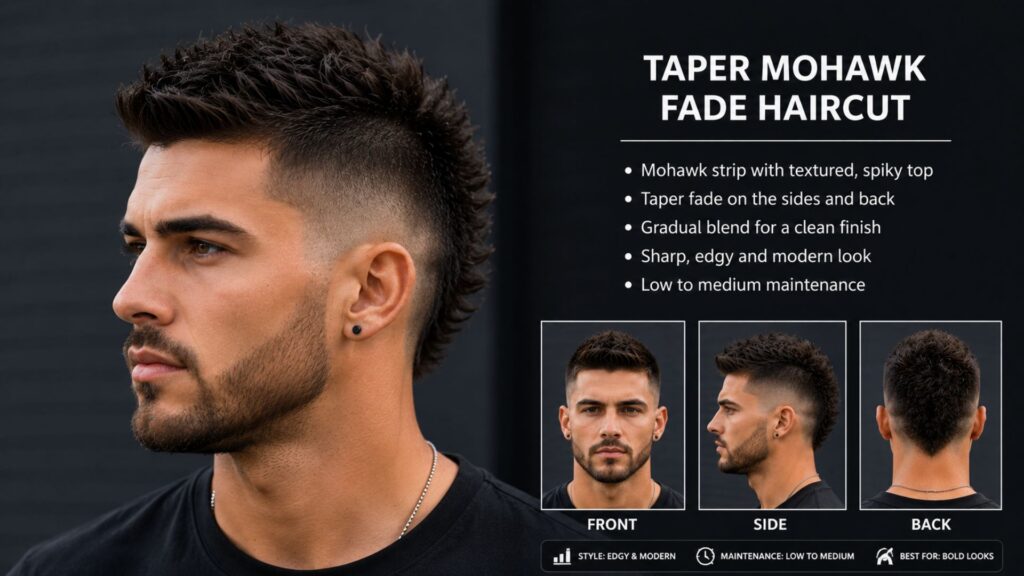 mohawk fade