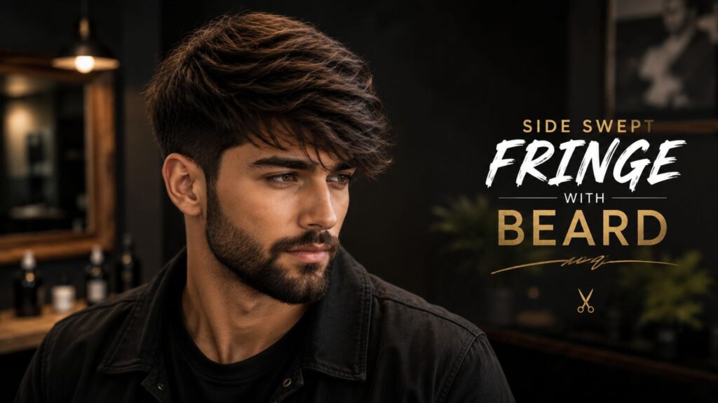 side swept fringe
