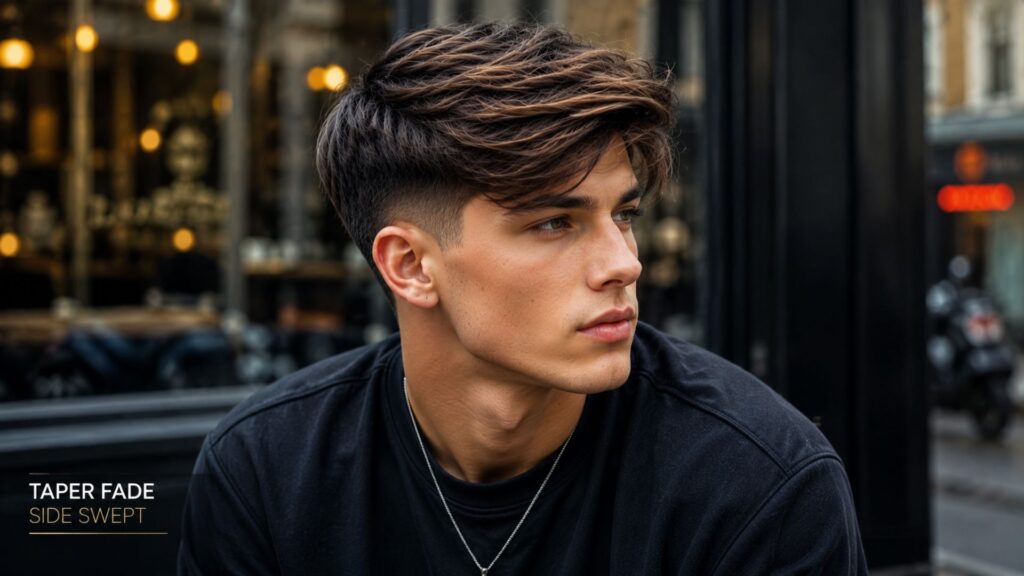 side swept fringe