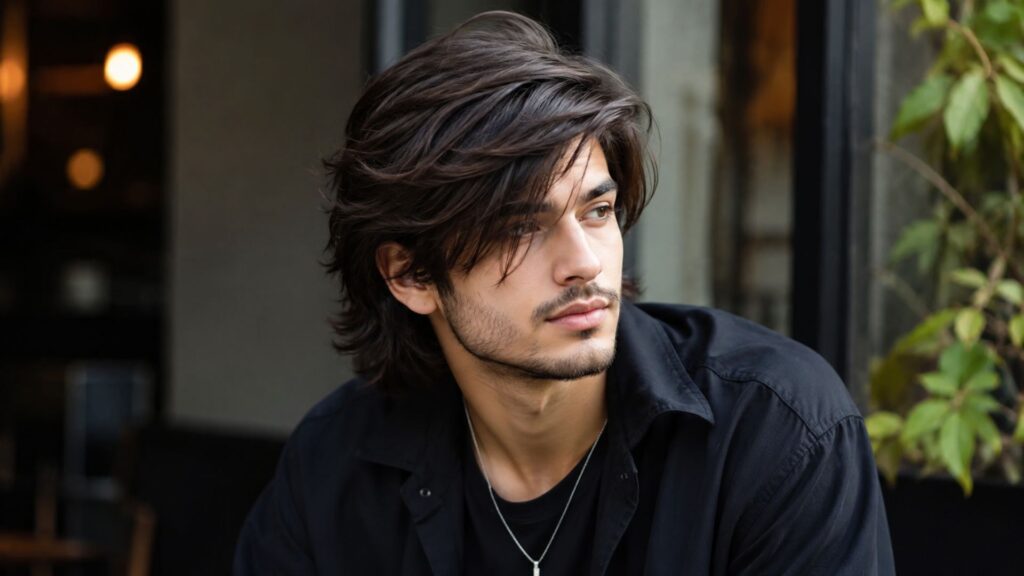 side swept fringe
