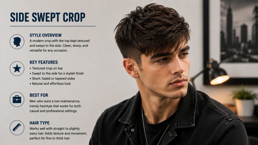 side swept fringe