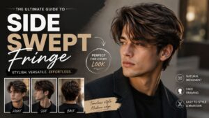 side swept fringe