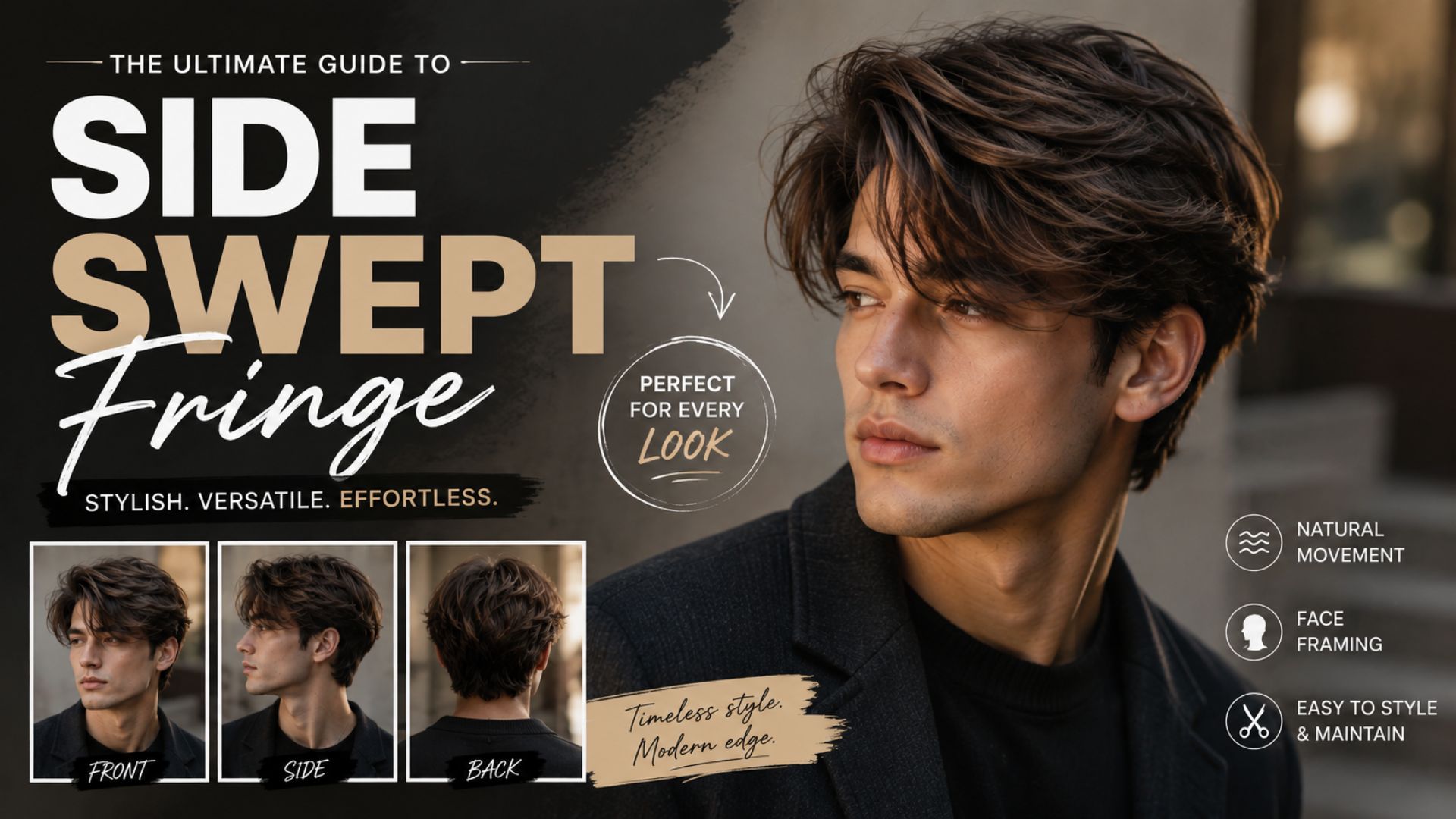side swept fringe