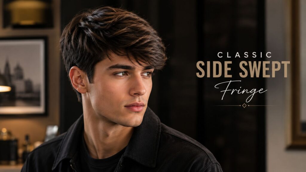 side swept fringe