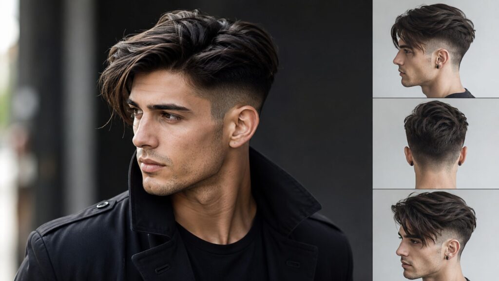 side swept fringe