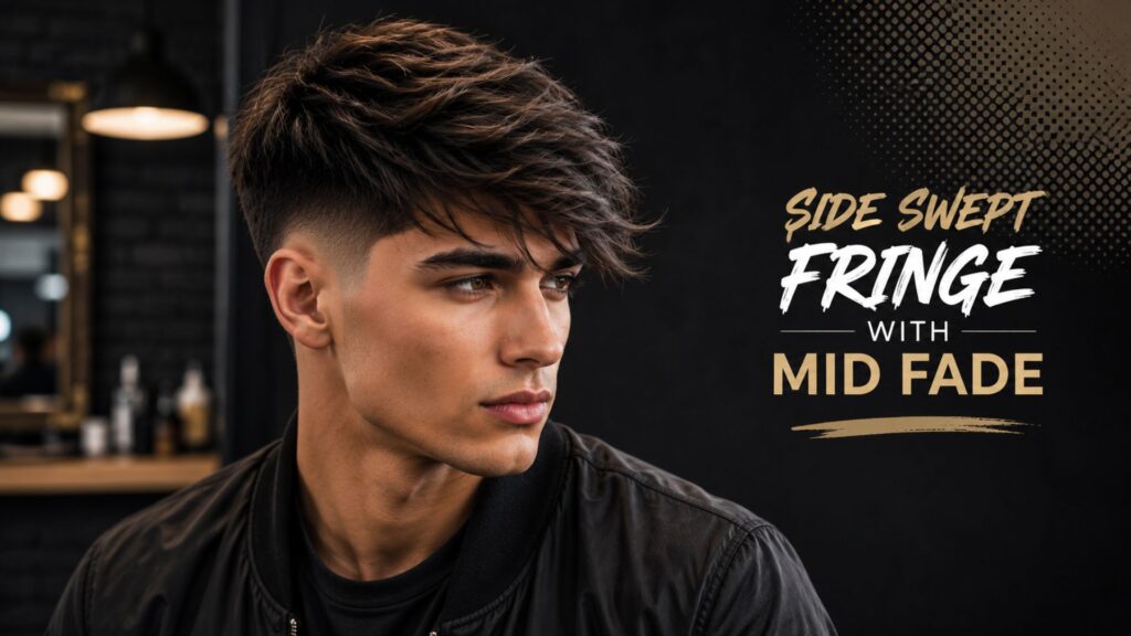 side swept fringe
