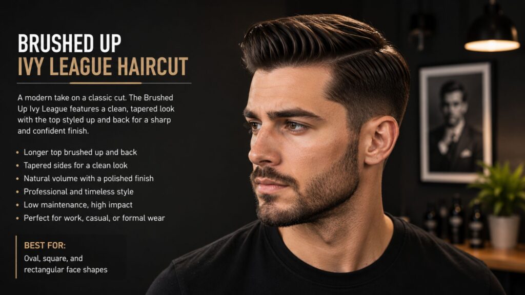 Ivy league haircut