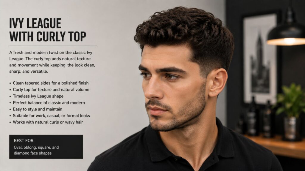 Ivy league haircut