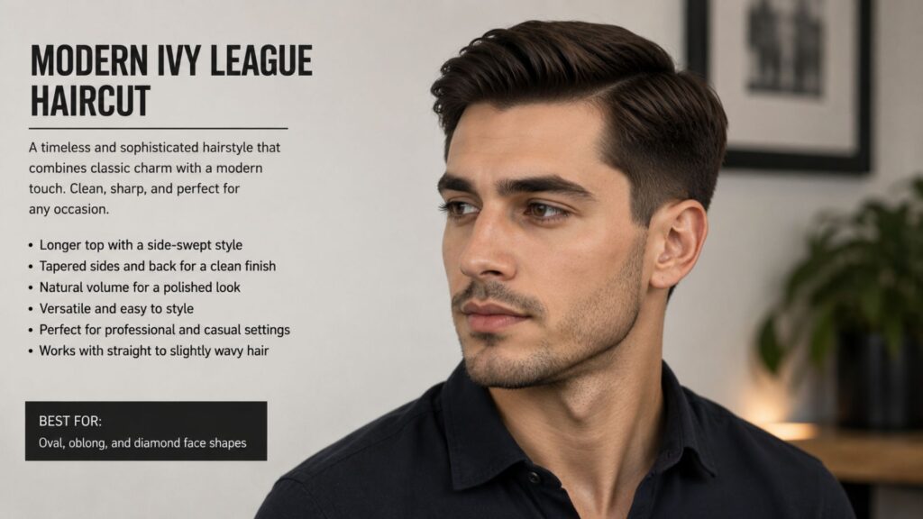 Ivy league haircut