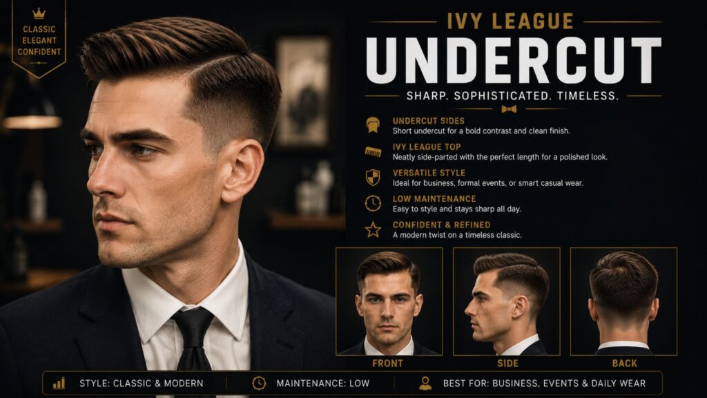 Ivy league haircut