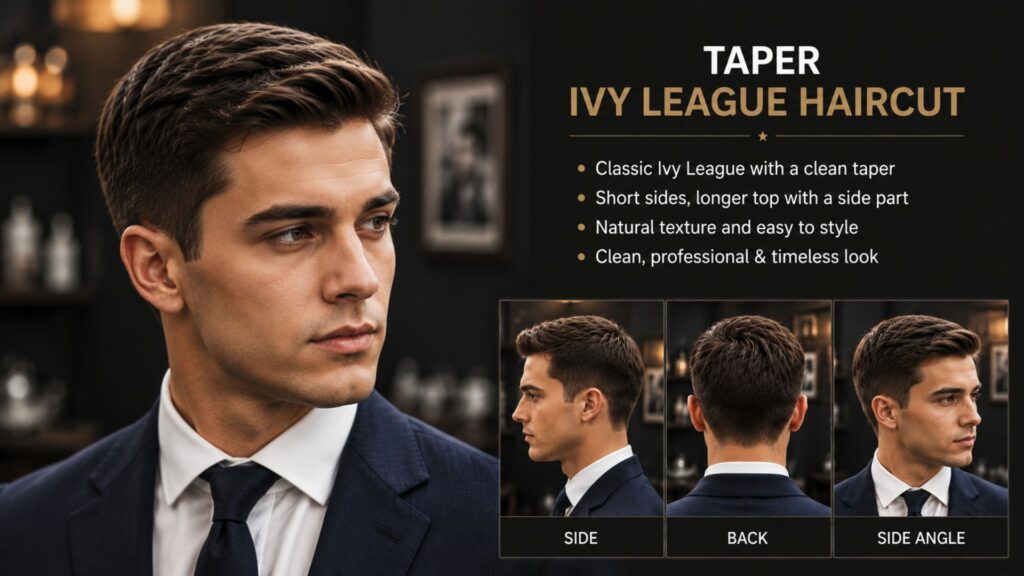 Ivy league haircut