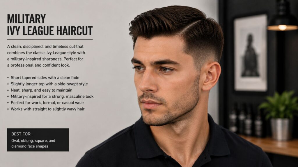 Ivy league haircut