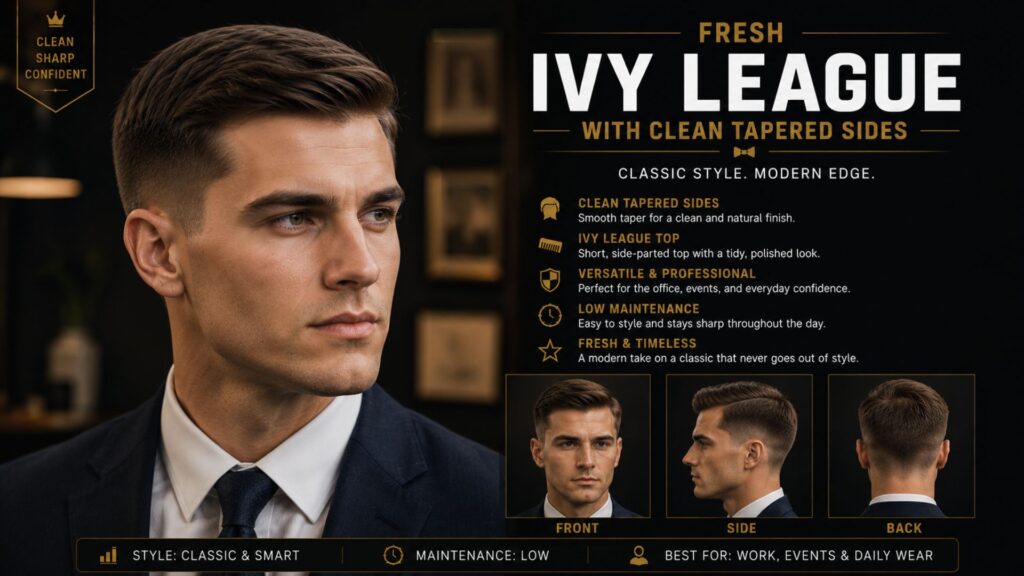 Ivy league haircut