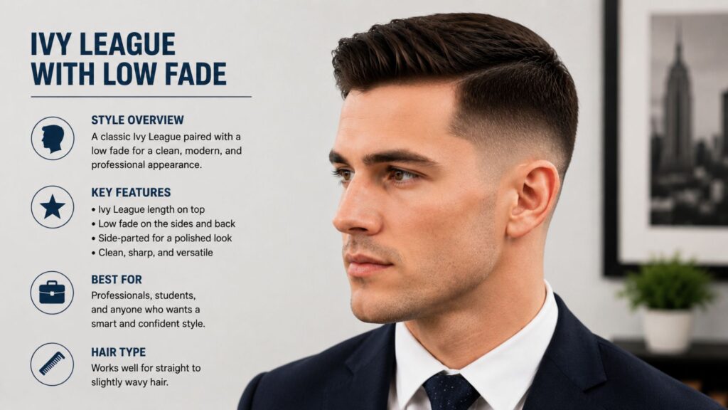 Ivy league haircut