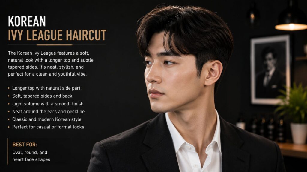 Ivy league haircut